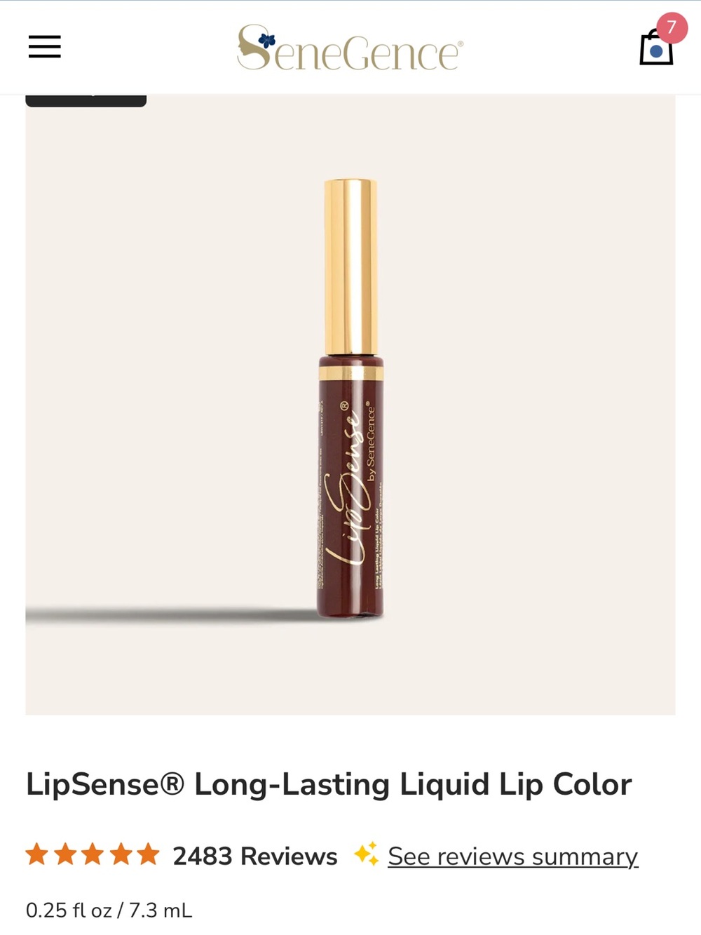 LipSense Long-Lasting Liquid Lip Color - Mulled Wine